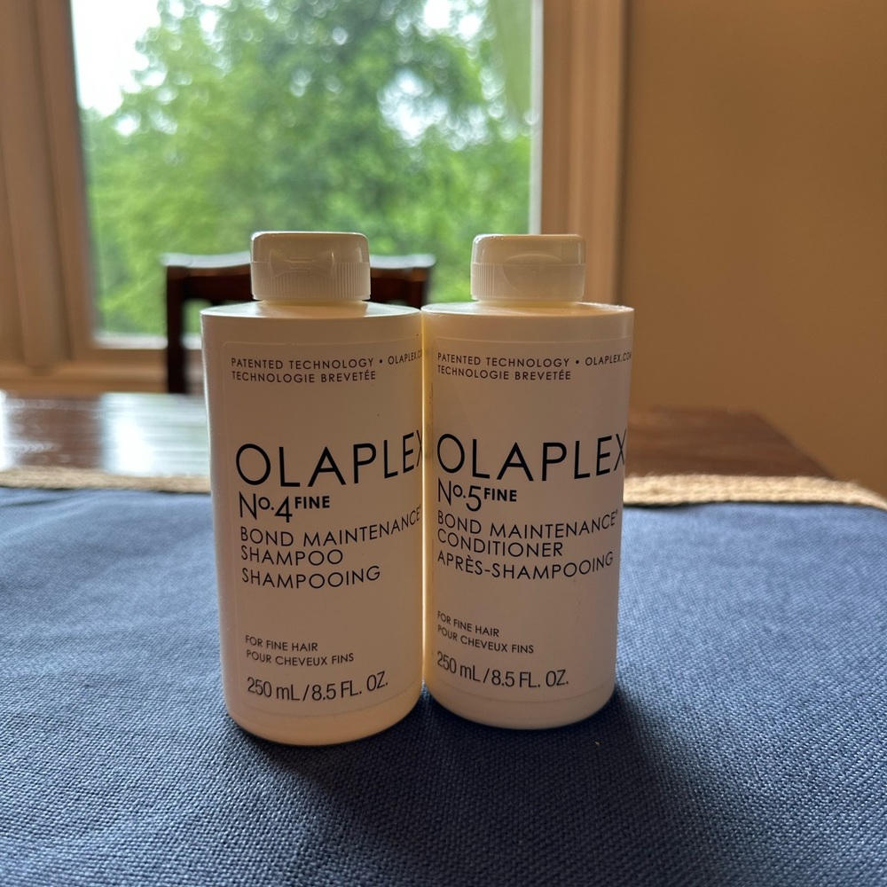 OLAPLEX No.4 and No.5 Fine Bond Maintenance Set
